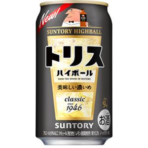 サントリー　トリスハイボール　美味しい濃いめ　350ml×24缶（1ケース）