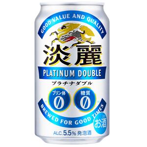 キリン　淡麗プラチナダブル　350ｍｌ×24缶（１ケース）