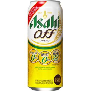 アサヒ　Off（オフ）　500ml×24缶（１ケース）｜sakeking