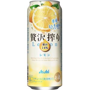 アサヒ　贅沢搾り　レモン　500ml×24本(1ケース)｜sakeking
