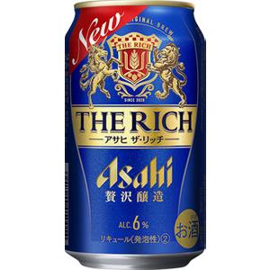 アサヒ　ザ・リッチ　350ml×24缶（１ケース）｜sakeking
