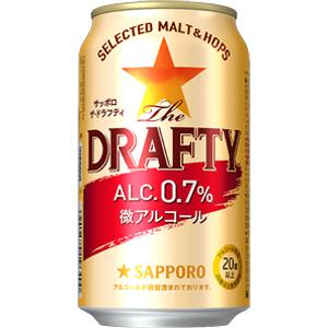 サッポロ サッポロ The DRAFTY 350ml缶 1ケース（24本） ノンアルコールビールの商品画像