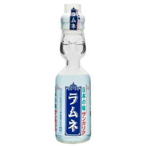 サンガリア　日本の味ラムネ　200ml×30本　(1ケース)