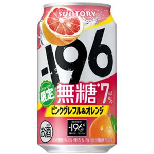 196無糖 ダブルグレープフルーツ ALC.7％ ( 350ml×24本 ) : 爽快