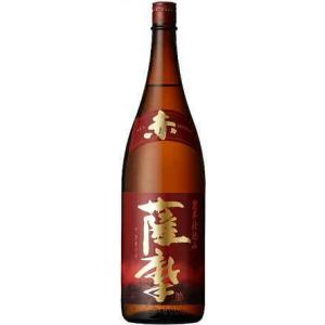 ［芋焼酎］９本まで同梱可　２５度　赤薩摩　１．８Ｌ瓶　１本　（1800ml）薩摩酒造
