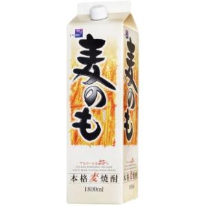 いいちこ 麦焼酎 25度 1.8L パック 1800ml × 12本 ケース まとめ買い