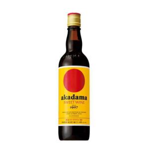 ［ワイン］２４本まで同梱可　サントリー　赤玉スイートワイン（赤）　５５０ｍｌ瓶　１本（550ml 国産 甘口 akadama）ＳＵＮＴＯＲＹ｜sakemakino