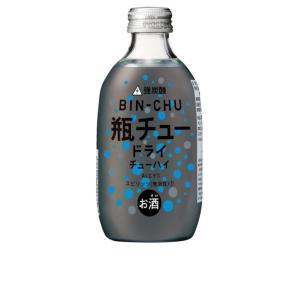 ［チューハイ］２ケースまで同梱可　瓶チュー　ドライ　３００ｍｌ瓶　１ケース２４本入り（300ml ドライ GODO ＢＩＮ-ＣＨＵ）合同酒精｜sakemakino