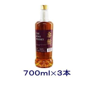 ［ウイスキー］送料無料※３本セット　房総ウイスキー　７００ｍｌ　３本　（国産　ブレンドウィスキー/グレンモルト　地ウイスキー）須藤本家｜リカー問屋マキノ