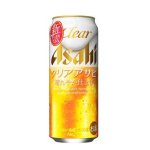 ［発泡酒］２ケースまで同梱可　アサヒ　クリアアサヒ　５００ｍｌ缶　１ケース２４本入り（500ml）アサヒビール※｜sakemakino