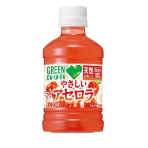 GREEN DA・KA・RA 「24本」グリーンダカラ やさしいアセロラ 600ml 24