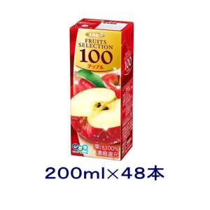 FRUITS SELECTION エルビーフルーツセレクション アップル100 200ml×24