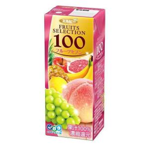 FRUITS SELECTION りんごジュース エルビー フルーツセレクション