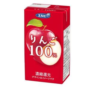 [飲料]4ケースまで同梱可 エルビー りんご10...の商品画像