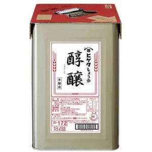 1個1梱包 ヒゲタしょうゆ  18L缶 1個