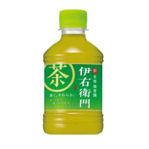 ［飲料］３ケースまで同梱可　サントリー　伊右衛門　２８０ｍｌＰＥＴ　１ケース２４本入り（280ml お茶 緑茶 自販機可 福寿園 ペット）SUNTORY