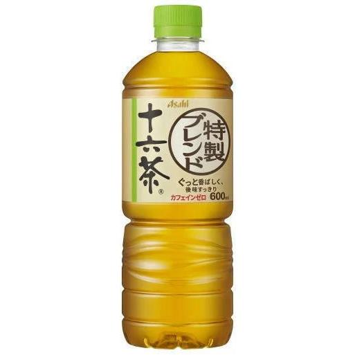 ［飲料］２ケースまで同梱可　アサヒ　十六茶　６００ｍｌＰＥＴ　１ケース２４本入り（500ml 16茶...