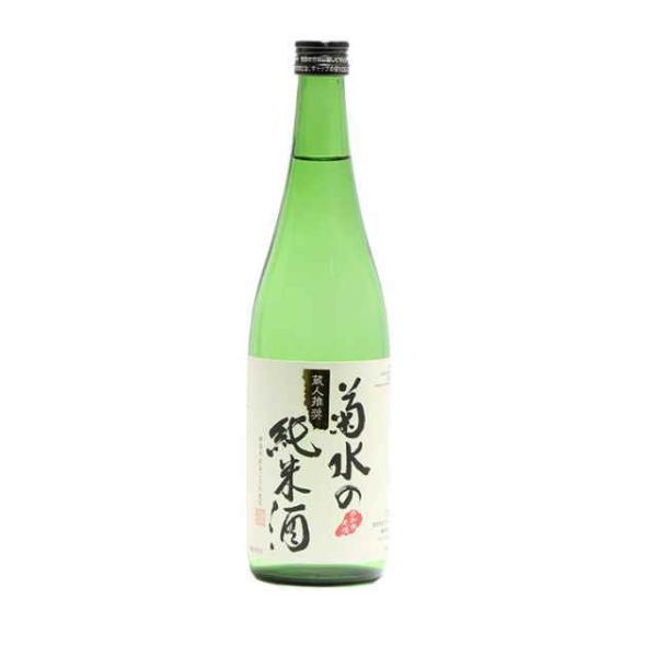 ［清酒・日本酒］２４本まで同梱可　菊水の純米酒　７２０ｍｌ　１本（720ml）菊水酒造