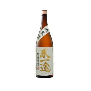 [清酒・日本酒]9本まで同梱可　純米酒　米一途　1800ml瓶　1本　(1800ml 1800ml こめいちず KOME ICHIZU)小山本家酒造