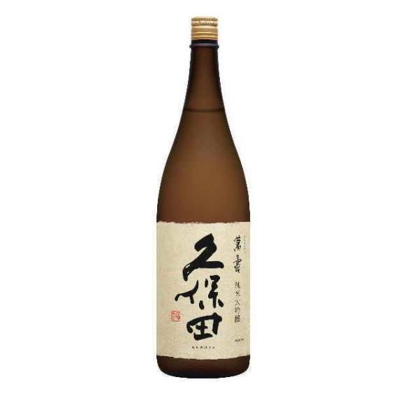 ［清酒・日本酒］１ケースで１梱包　久保田　純米大吟醸　【萬寿】　１．８Ｌ瓶　１ケース６本入り（180...