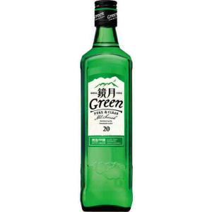 ［焼酎甲類］２０本まで同梱可　２０度　鏡月Ｇｒｅｅｎ　７００ｍｌ　１本　サントリー（700ml　鏡月グリーン　天然水仕上　韓国焼酎　SUNTORY）