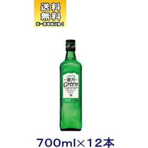 ［焼酎甲類］送料無料※１２本セット　２０度　鏡月Ｇｒｅｅｎ　７００ｍｌ　１２本（１ケース１２本入り）サントリー（700ml グリーン 韓国焼酎 SUNTORY）｜sakemakino