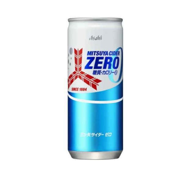 ［飲料］４ケースまで同梱可　アサヒ　三ツ矢サイダー　ＺＥＲＯ　２５０ｍｌ缶　１ケース２０本入り（25...