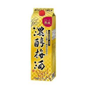 12本まで同梱可 アサヒ 濃醇梅酒 1．8Lパック 1本