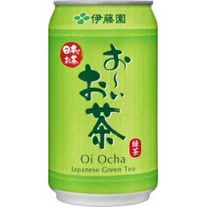 ［飲料］３ケースまで同梱可　伊藤園　お〜いお茶　３４０缶　１ケース２４本入り（３４０ｍｌ）（３００・３５０）（おーいお茶） お茶（ソフトドリンク）の商品画像