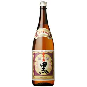 ［芋焼酎］９本まで同梱可　２５度　白金乃露　黒　１．８Ｌ瓶　１本（1800ml 1.8）白金酒造