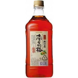 ［リキュール］１２本まで同梱可　サントリー梅酒　特選　紀州産　南高梅　１．８ＬＰＥＴ　１本（1800ml うめ ウメ 南高梅酒 コンクタイプ）SUNTORY｜sakemakino