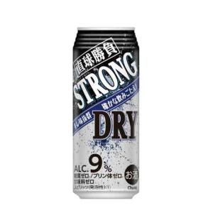合同酒精 送料無料 直球勝負 チューハイ ストロングドライ 9% 500ml×24