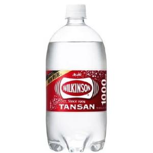 ［飲料］２ケースまで同梱可　ウィルキンソンタンサン水　１ＬＰＥＴ　１ケース１２本入り（炭酸水・１０００ｍｌ・ＢＩＧボトル）アサヒ飲料｜sakemakino
