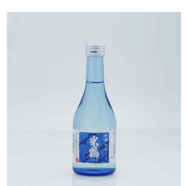 ［清酒・日本酒］４０本まで同梱可　米鶴　吟醸生彩　３００ｍｌ瓶　１本（300ml）米鶴酒造