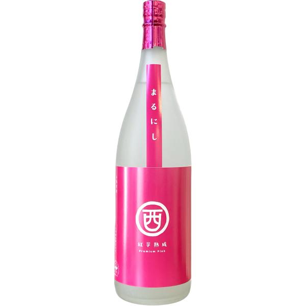芋焼酎1800ml 紅芋熟成プレミアムピンク Premium Pink 25度 １升瓶1.8L 丸西...