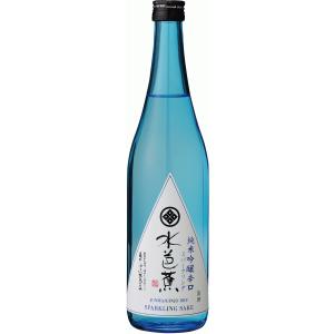 日本酒720ml 水芭蕉 純米吟醸辛口スパークリング ４合瓶生酒クール便