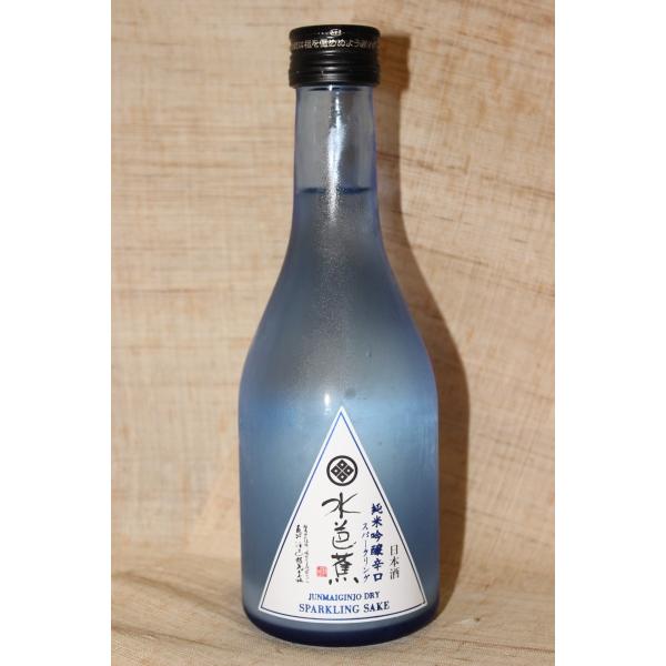 日本酒300ml 水芭蕉　純米吟醸辛口スパークリング 生酒クール便