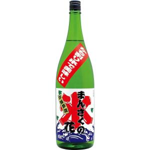 日本酒1800ml まんさくの花 かち割りまんさく 吟醸一度火入れ原酒 1升瓶1800ml 限定品