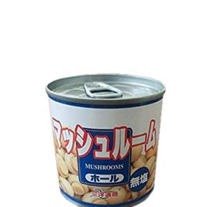 三洋通商 無塩マッシュルーム ホール缶 184g 　食品・調味料・菓子・飲料　詰合せ10kgまで同発送　