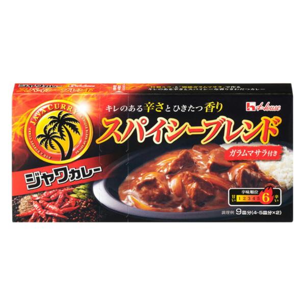 ハウス ジャワカレー スパイシーブレンド 191g 　食品・調味料・菓子・飲料　詰合せ10kgまで同...