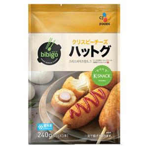bibigo ビビゴ クリスピーチーズハットグ 80gx3本 240g 詰合せ10kgまで同発送