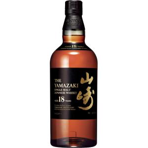 山崎18年　1本　箱あり　700Ｍ　数量限定　送料無料　シングルモルトウィスキー　ウィスキー　700...