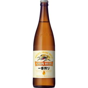 ビール キリン 一番搾り 大瓶 5% 633ml×20本入 瓶 キリンビール｜sakenogenkiya