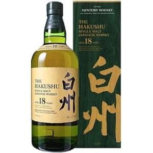 サントリーウイスキーシングルモルト白州 18年 43％ 箱付 700ml