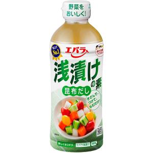 エバラ 浅漬けの素 昆布だし 500ml ★酒類・冷凍食品・冷蔵食品との混載はできません★