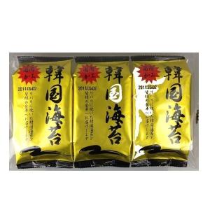 フードマーケティング 韓国海苔(国産) 8切5枚x3袋 食品・調味料・菓子