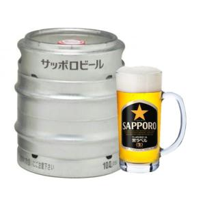 ビール サッポロ 黒ラベル  5% 10000ml 生樽 サッポロビール｜sakenogenkiya
