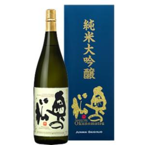 【一部地域送料無料】奥の松 特撰 純米大吟醸 1800ml 1800ml 一升瓶 福島県 二本松 奥の松酒造 日本酒 地酒 ギフト 贈答用