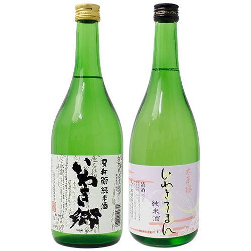 日本酒セット 福島県 いわき市の純米酒 2種セット 720ml 又兵衛いわき郷 太平桜いわきろまん ...