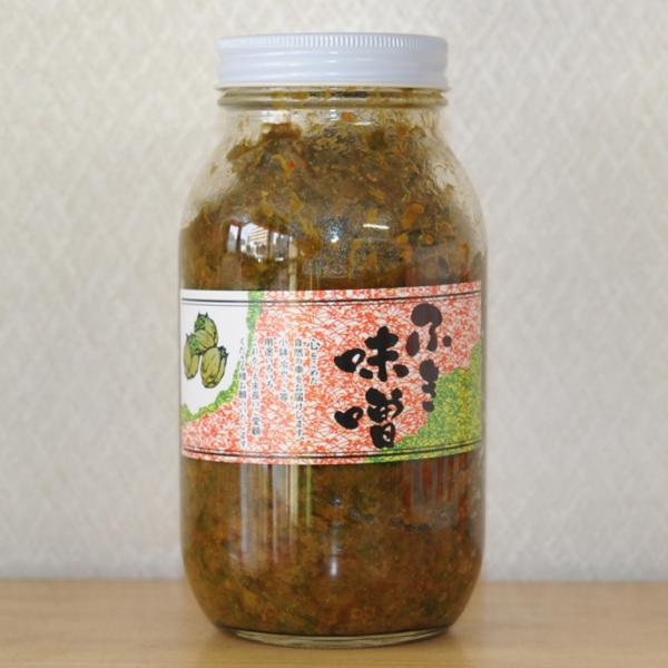 ふき味噌 蕗味噌 ふきみそ ふきのとう味噌 900ｇ X1瓶 業務用 仕入れ おかず味噌